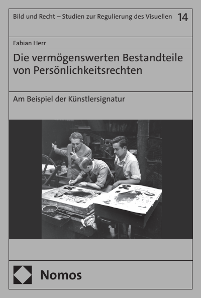 Cover of book: Die vermögenswerten Bestandteile von Persönlichkeitsrechten