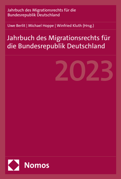 Cover des Buchs: Jahrbuch des Migrationsrechts für die Bundesrepublik Deutschland 2023