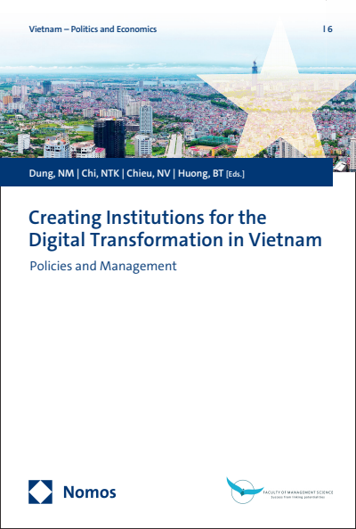 Cover of book: Creating Institutions for the Digital Transformation in Vietnam