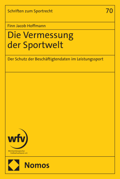 Cover des Buchs: Die Vermessung der Sportwelt
