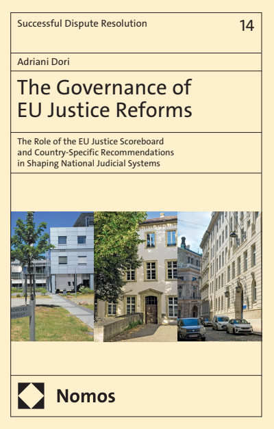 Cover des Buchs: The Governance of EU Justice Reforms