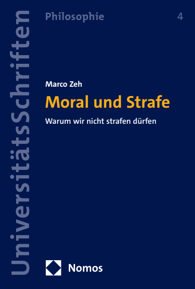 Cover of book: Moral und Strafe