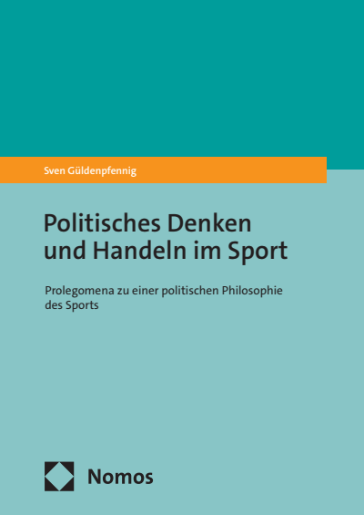 Cover of book: Politisches Denken und Handeln im Sport