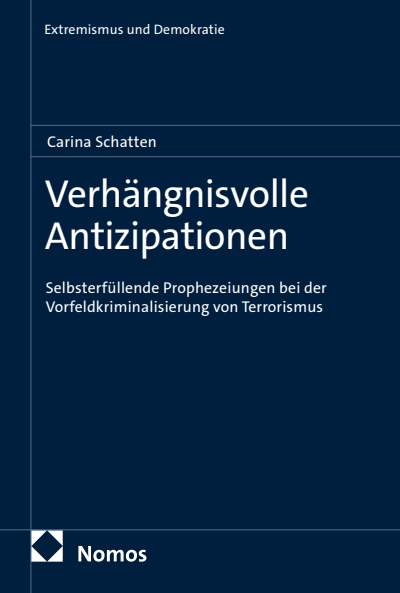 Cover of book: Verhängnisvolle Antizipationen