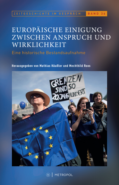 Cover of book: Europäische Einigung zwischen Anspruch und Wirklichkeit