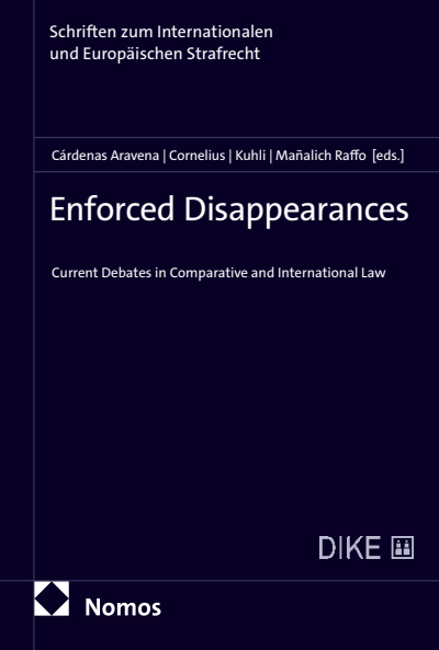 Cover des Buchs: Enforced Disappearances