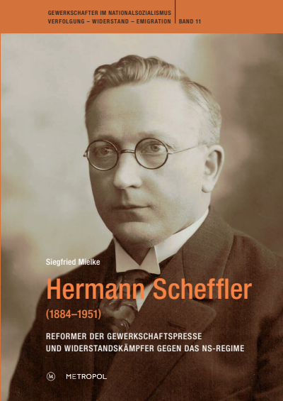 Cover of book: Hermann Scheffler (1884–1951)