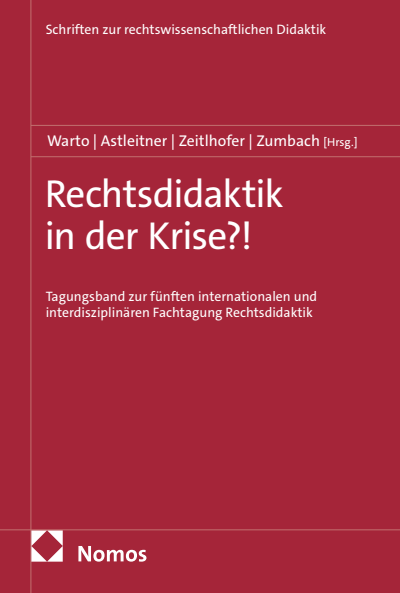Cover des Buchs: Rechtsdidaktik in der Krise?!