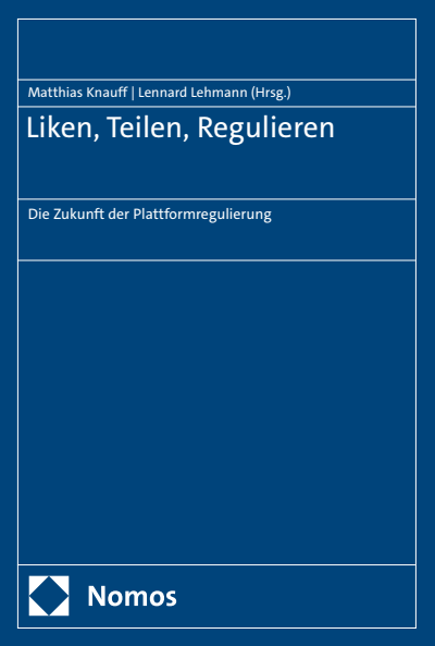Cover of book: Liken, Teilen, Regulieren