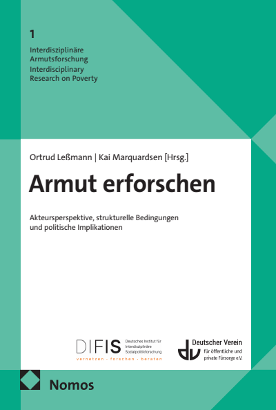 Cover of book: Armut erforschen