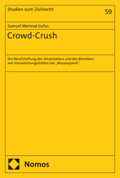 Cover of book: Crowd-Crush