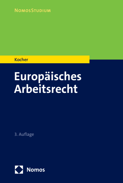 Cover des Buchs: Europäisches Arbeitsrecht