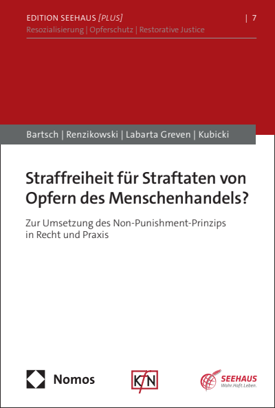 Cover of book: Straffreiheit für Straftaten von Opfern des Menschenhandels?