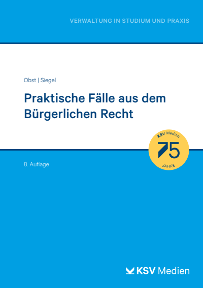 Cover of book: Praktische Fälle aus dem Bürgerlichen Recht