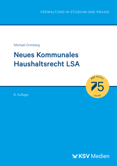 Cover des Buchs: Neues Kommunales Haushaltsrecht LSA
