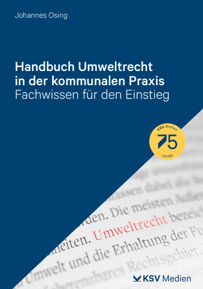 Cover des Buchs: Handbuch Umweltrecht in der kommunalen Praxis