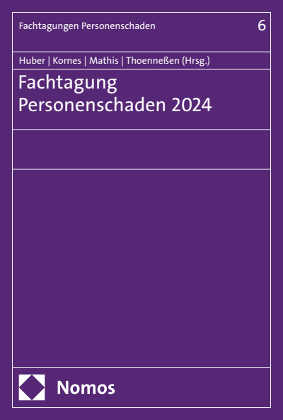 Cover of book: Fachtagung Personenschaden 2024