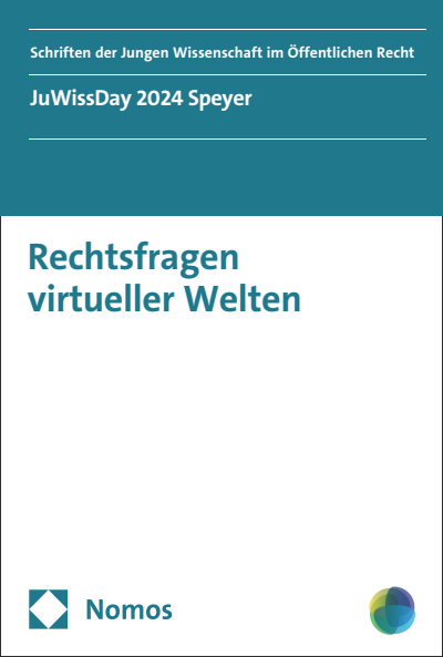 Cover of book: Rechtsfragen virtueller Welten