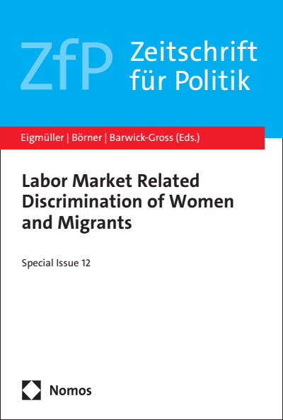 Cover des Buchs: Labor Market Related Discrimination of Women and Migrants