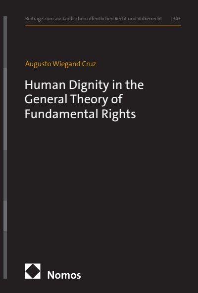 Cover des Buchs: Human Dignity in the General Theory of Fundamental Rights