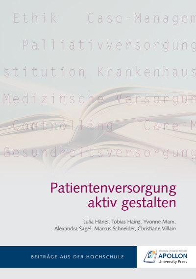 Cover des Buchs: Patientenversorgung aktiv gestalten