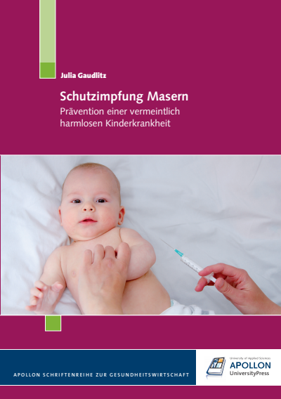 Cover des Buchs: Schutzimpfung Masern