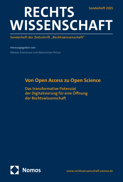 Cover des Buchs: Von Open Access zu Open Science