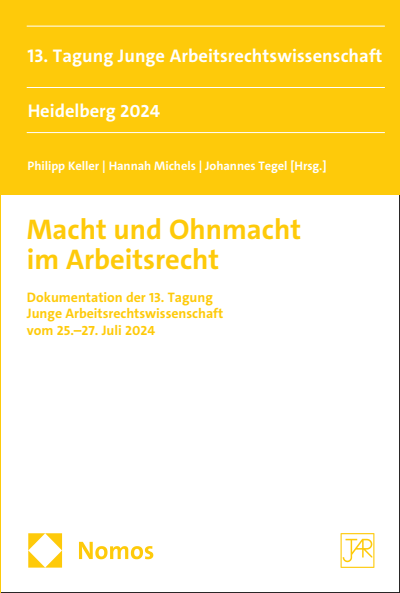 Cover of book: Macht und Ohnmacht im Arbeitsrecht