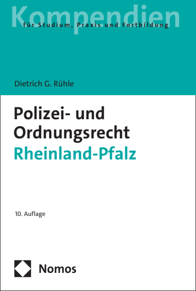 Cover des Buchs: Polizei- und Ordnungsrecht Rheinland-Pfalz