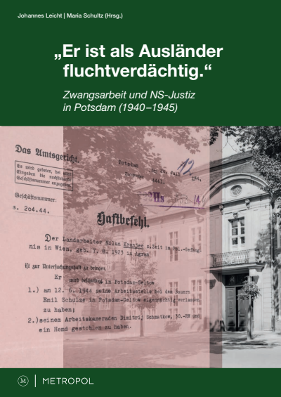 Cover des Buchs: „Er ist als Ausländer fluchtverdächtig.“