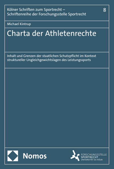 Cover of book: Charta der Athletenrechte