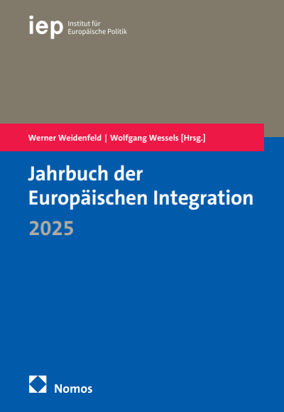 Cover of book: Jahrbuch der Europäischen Integration 2025