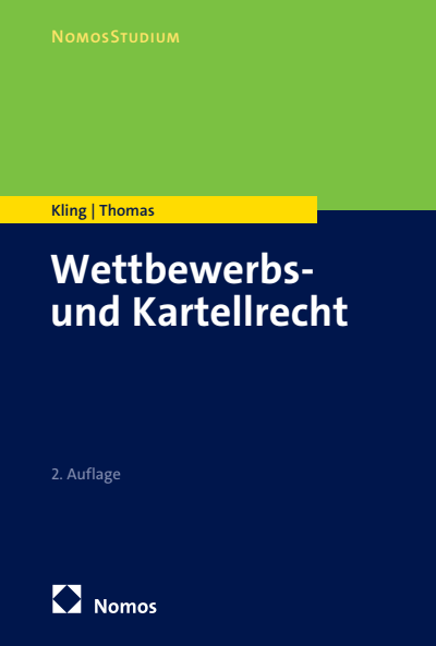 Cover of book: Wettbewerbs- und Kartellrecht