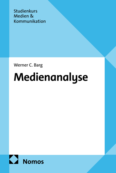 Cover of book: Medienanalyse
