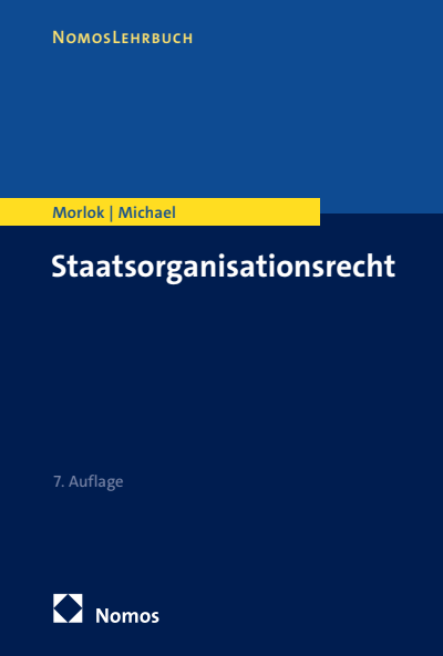 Cover des Buchs: Staatsorganisationsrecht