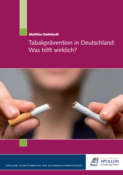 Cover des Buchs: Tabakprävention in Deutschland: Was hilft wirklich?