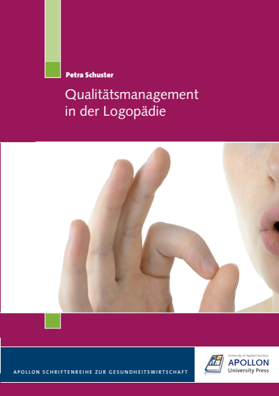 Cover des Buchs: Qualitätsmanagement in der Logopädie