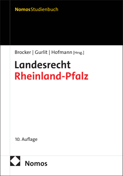 Cover des Buchs: Landesrecht Rheinland-Pfalz