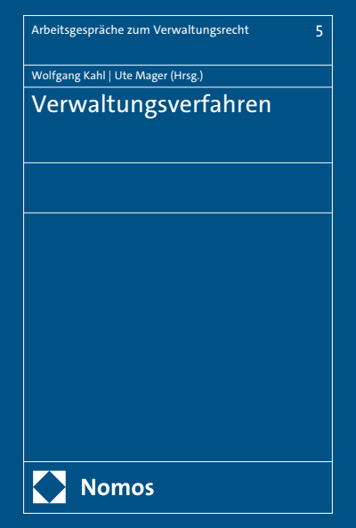 Cover of book: Verwaltungsverfahren
