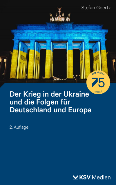 Cover des Buchs: Der Krieg in der Ukraine und die Folgen für Deutschland und Europa