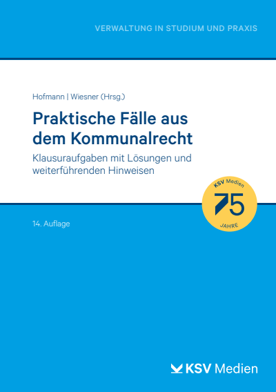 Cover des Buchs: Praktische Fälle aus dem Kommunalrecht
