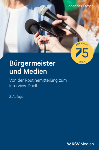 Cover des Buchs: Bürgermeister und Medien