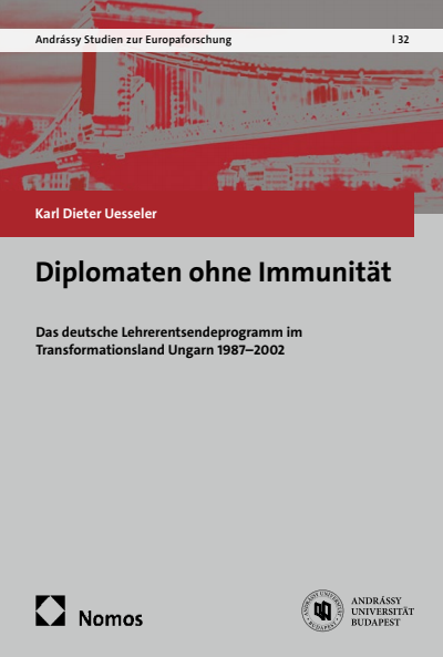 Cover of book: Diplomaten ohne Immunität