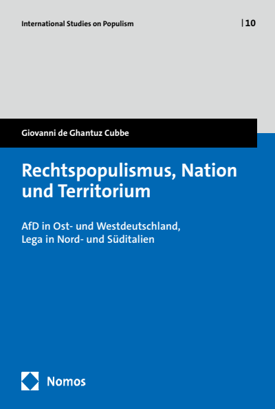 Cover of book: Rechtspopulismus, Nation und Territorium