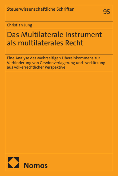 Cover of book: Das Multilaterale Instrument als multilaterales Recht