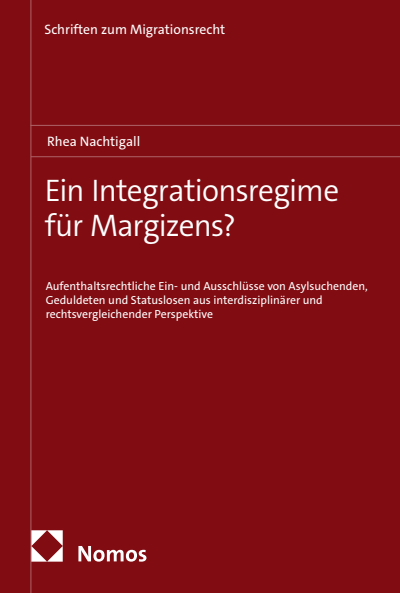 Cover of book: Ein Integrationsregime für Margizens?