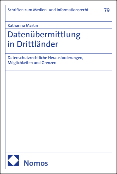 Cover des Buchs: Datenübermittlung in Drittländer
