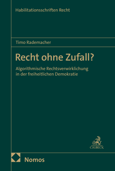 Cover des Buchs: Recht ohne Zufall?