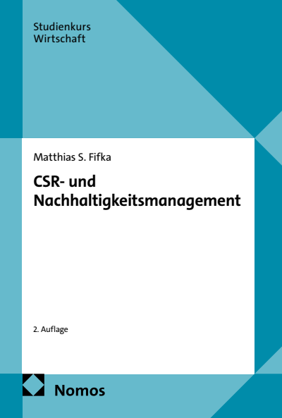 Cover of book: CSR- und Nachhaltigkeitsmanagement