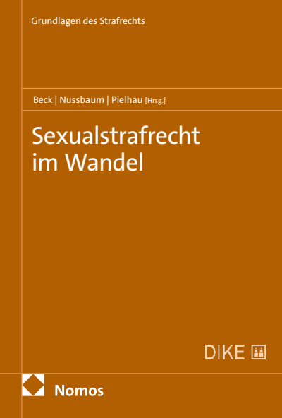 Cover des Buchs: Sexualstrafrecht im Wandel